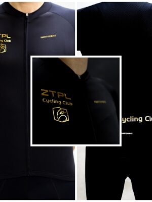 Koszulka kolarska Black-Gold Limited